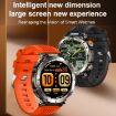HT30 1.7" IP68 Waterproof Smart Watch, Flashlight & Compass (Blue) - 4