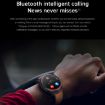 T82 1.43" Round Screen Smart Watch, BT Call, Leather Strap, Health Monitor - 5