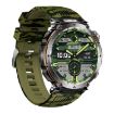 HT30 Camouflage IP68 Waterproof Smart Watch, 1.7" Army Green Band - 3
