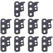 10pcs Black Rear Camera Lens Cover for Samsung Galaxy S23 Ultra - 1