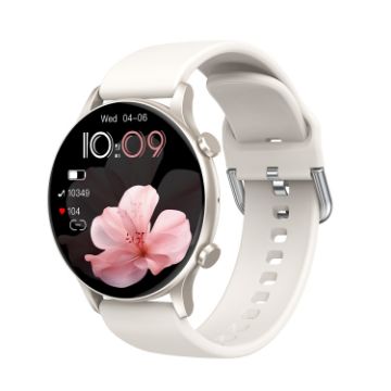 CY19 Smart Watch: 1.32" AMOLED, Health Monitor, Silicone Strap - 1