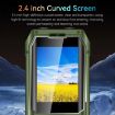 Q6000 Elder Keypad Phone, 2.4", Dual SIM, 6800mAh, SOS, Green - 4