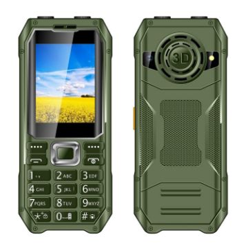 Q6000 Elder Phone: Dual SIM, FM, SOS, 6800mAh, Dual Flashlights - 1