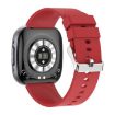 ET593 Smart Watch, 1.75" IPS Screen, ECG/Blood Sugar Monitor (Red) - 3