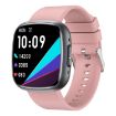 ET593 Pink Smart Watch, 1.75" IPS Screen, ECG/Blood Sugar Monitoring - 1