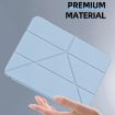Mutural Y-Shape Deformation Leather Case for iPad Pro 13 2024 (Navy) - 6