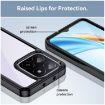 For Honor X5b Acrylic TPU Phone Case - Colorful Series (Black) - 6