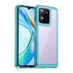 For Honor X5b Acrylic Hybrid TPU Phone Case (Transparent Blue) - 1