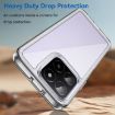 For Honor X5b Colorful Acrylic TPU Hybrid Phone Case (Transparent) - 3