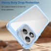For Honor 400 Lite Global TPU Acrylic Phone Case (Blue) - 3