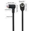 Mini DIN 5 Pin A/V Cable, 1.8m (Straight to Elbow) - 4