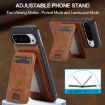 Google Pixel 10/10 Pro Brown RFID Card Bag Magsafe Case LC.IMEEKE L3 - 5