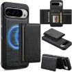 Google Pixel 10/10 Pro LC.IMEEKE RFID Card Bag Magsafe Case (Black) - 1