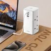 LDNIO SC4396 70W GaN Charger UK Plug - 2AC, 1U, 2C, White - 6