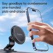 Yesido C220 MagSafe Car Console Magnetic Phone Holder - Black - 2