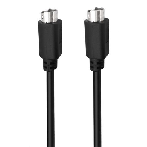 1.8m Mini DIN 6 Pin Extension Cable - Male to Male Straight - 1