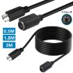 1.8m Mini DIN 6 Pin Extension Cable (Male to Female) - 4