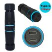 Waterproof 10Gbps Dual Ports Type-C Connector M20 Coupler Adapter - 2