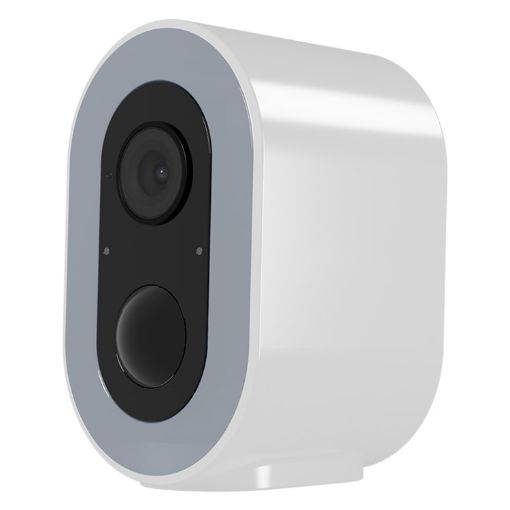 Smart WiFi Tuya HD Low Power Battery Camera, EU Plug (White) - 1