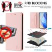 Ulefone Note 18 Ultra 5G Pink RFID Leather Magnetic Phone Case - 5