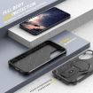 Samsung Galaxy A05 Black Armor MagSafe Holder Phone Case - 6