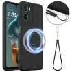 Moto G05/E15 Shockproof Silicone Magsafe Case (Black) - 1