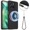 Moto G Power 2025 Black Shockproof Silicone Magsafe Case - 1