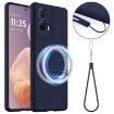Moto G34/G45 5G Shockproof Silicone Magsafe Case - Navy Blue - 1