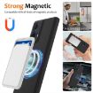 Shockproof Silicone Magsafe Case for Motorola Moto G34/G45 5G (Black) - 3