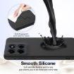 Shockproof Silicone Magsafe Case for Moto G Stylus 5G 2025 (Black) - 5