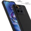Shockproof Silicone Magsafe Case for Moto G Stylus 5G 2025 (Black) - 6