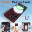 Moto G Stylus 5G 2025 Plum Shockproof Silicone Magsafe Case - 3