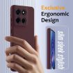 Moto G Stylus 5G 2025 Plum Shockproof Silicone Magsafe Case - 4