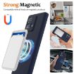 Motorola Edge 40 Neo Shockproof Silicone Magsafe Case - Navy Blue - 3