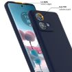 Motorola Edge 40 Neo Shockproof Silicone Magsafe Case - Navy Blue - 6
