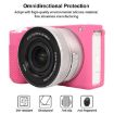 Sony ZV-E10 II/ZV-E10M2 Rose Red Glossy Silicone Protective Case - 3