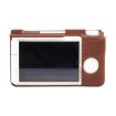 Sony ZV-E10 II/ZV-E10M2 Litchi Texture Silicone Case (Coffee) - 2