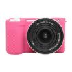 Sony ZV-E10 II/ZV-E10M2 Silicone Protective Case, Rose Red - 1