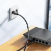 Borofone BUS01 10m Black Gigabit Cat 6 Network Cable - 6
