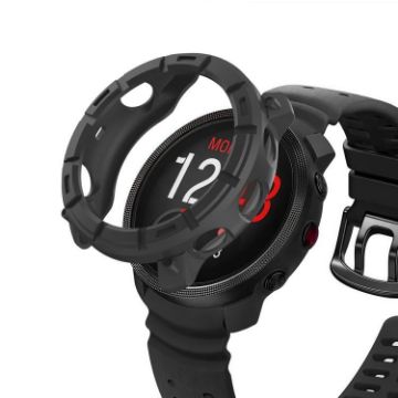Polar Vantage M3 Black Half Coverage TPU Armor Watch Case - 1