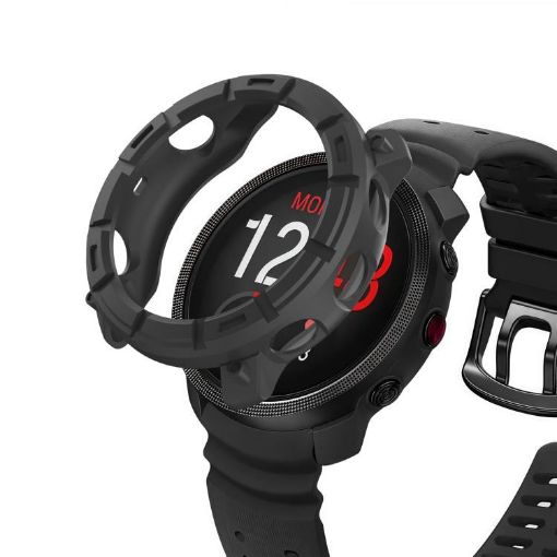 Polar Vantage M3 Black Half Coverage TPU Armor Watch Case - 1
