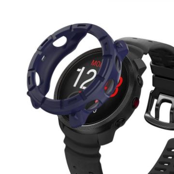 Polar Vantage M3 TPU Armor Watch Case, Dark Blue, Half Coverage - 1