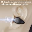 Lenovo TC3403 ENC True Wireless Open Ear Clip Earphones Black - 5