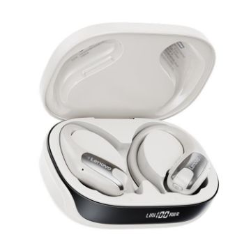 Lenovo EA305 True Wireless Bluetooth Earphones (Rock White) - 1