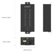 ORICO IH20P 20-Port USB 2.0 Hub, UK Plug, Industrial Grade (Black) - 3