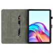 Tecno Megapad 11 Brown Leather Tiger Pattern Flip Tablet Case - 3