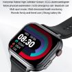 TK17 1.91" Silicone Strap Smart Watch with ECG Support (Blue) - 4