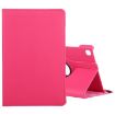 Samsung Galaxy Tab A7 T500 Rose Red 360 Leather Flip Case - 1