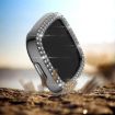 Gray Double Row Diamonds PC Protective Case for Fitbit Versa 3/Sense - 2