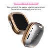 Fitbit Versa 3/Sense Double Row Diamonds Protective Case, Rose Gold - 5